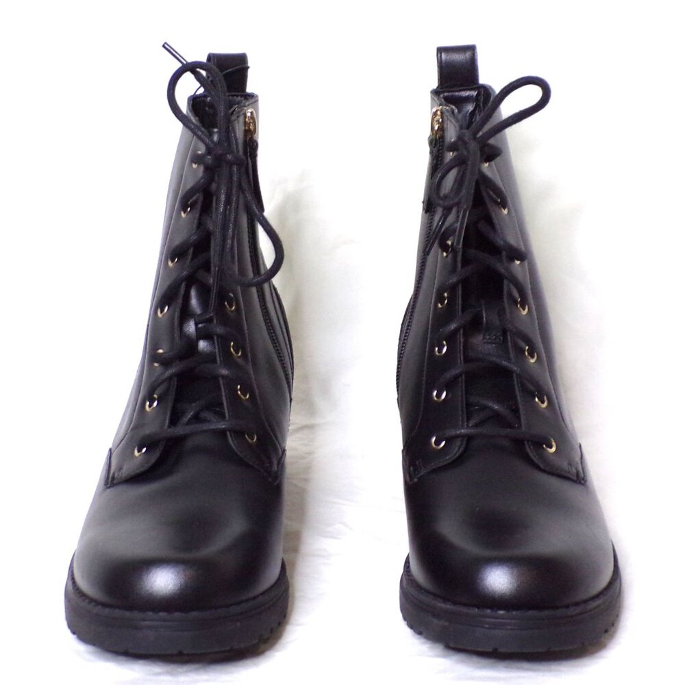🆕 COLE HAAN Camea Ankle Moto Combat Waterproof Boot 7.5 Black - Picture 8 of 13